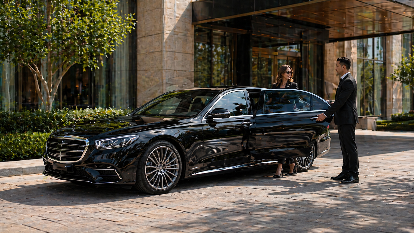 Mercedes S Class İç Görünüm